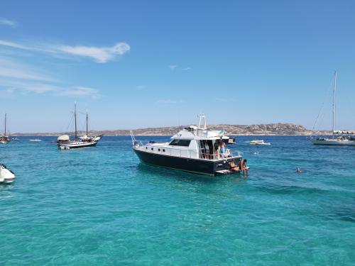 Barca durante tour nell'Arcipelago di La Maddalena
