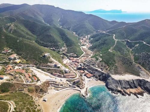 Foto drone costa dell'Argentiera