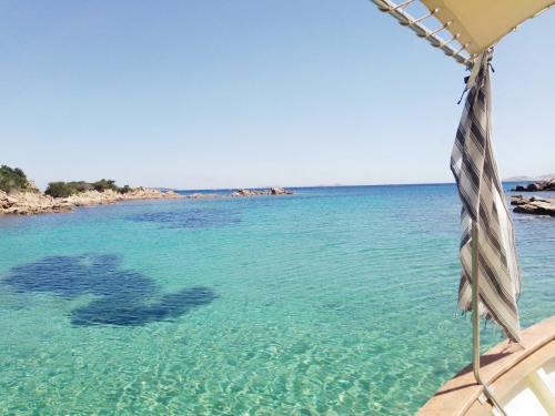 Crystal clear sea of La Maddalena Archipelago