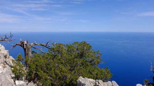 Scorcio panoramico durante uno dei sentieri di trekking