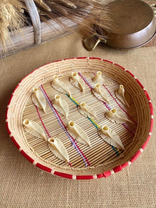 Traditional Sardinian pasta prepared during a guided workshop in Alghero