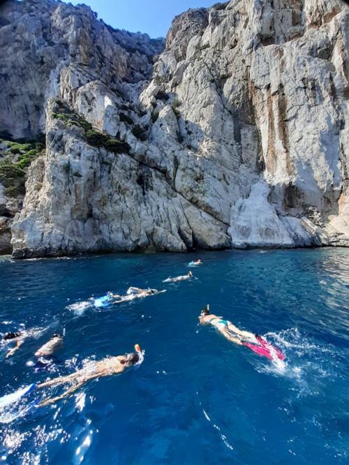 Snorkeling a Tavolara