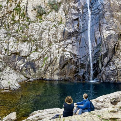 <p>Trekking-Ausflug zum Wasserfall Sa Spendula in Villacidro</p>