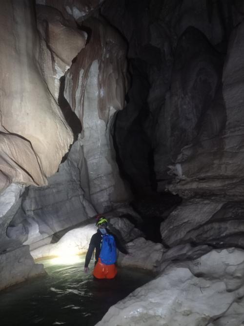Particular cave of the Supramonte of Urzulei