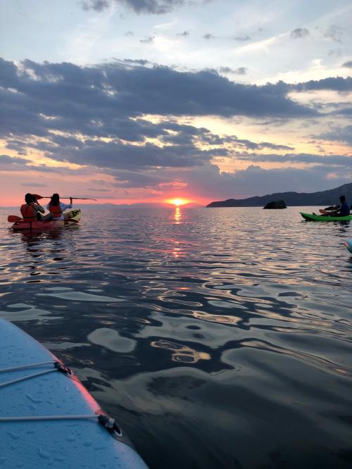 <p>SUP excursion at dawn in Villasimius</p>