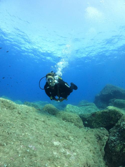 <p>Guided dive in Capo Carbonara</p>