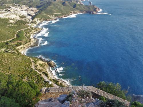 Costa di Masua durante Miniere nel Blu