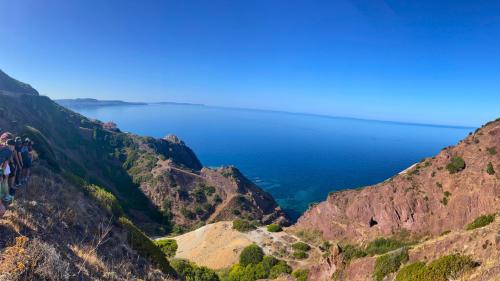 Panorama auf den Golf von Nebida