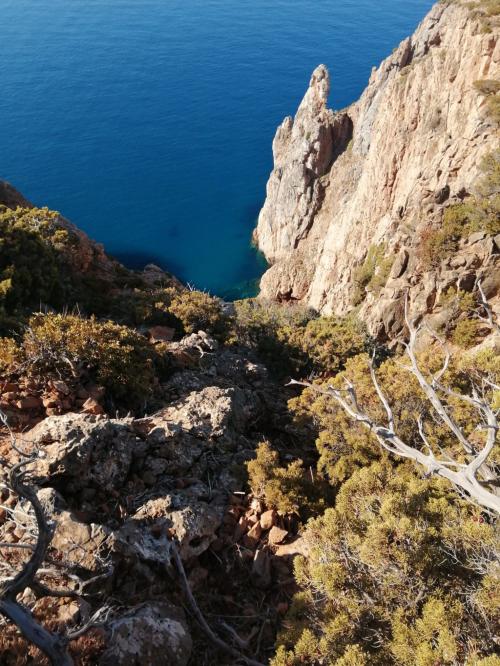 <p>Trekking with panoramic views of the sea of Masua</p>