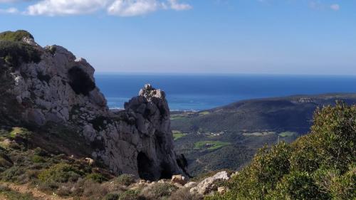 Panoramablick auf das Meer