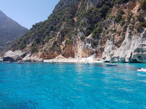 Crystal clear and turquoise sea of the Gulf of Orosei