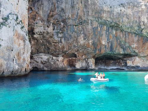 Crystal clear and turquoise sea of the Gulf of Orosei