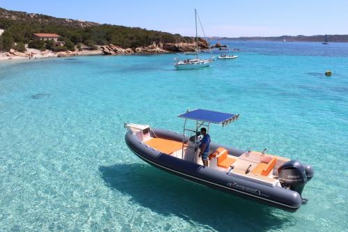 Crystal clear sea of La Maddalena Archipelago