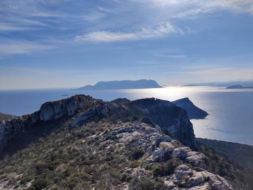 Escursione di trekking a Golfo Aranci con vista mare 