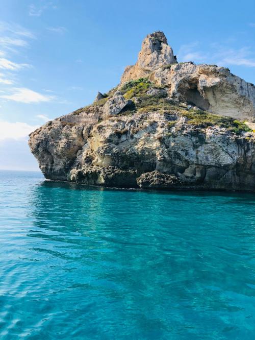 Crystal clear sea of Cagliari