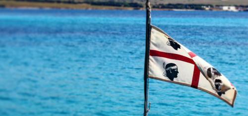 Bandiera dei Quattro Mori all'Asinara