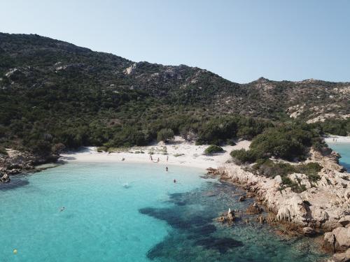 Spiaggia nell'Arcipelago di La Maddalena