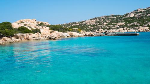 <p>Island of La Maddalena Archipelago and turquoise sea for snorkeling</p><p><br></p>