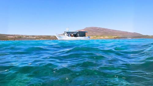 Navigation dans le golfe vers l’île d’Asinara