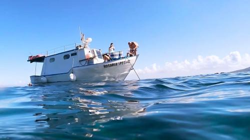 Navigation dans le golfe vers l’île d’Asinara
