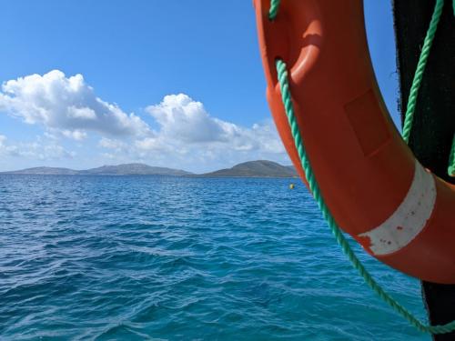 Navigazione nel golfo verso l'isola dell'Asinara