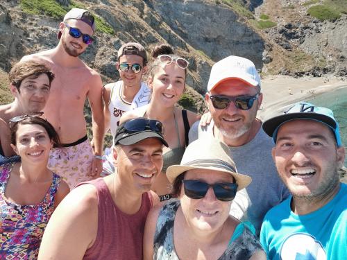 Wandergruppe mit Guide