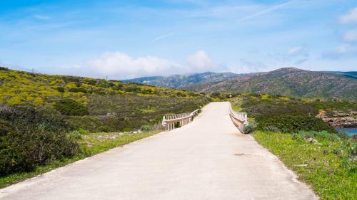 Carreteras del Parque Nacional de la Asinara