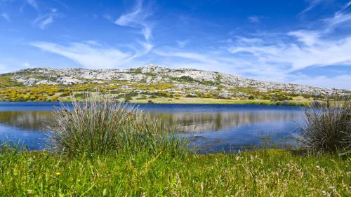 Vías fluviales en el Parque Nacional de la Asinara