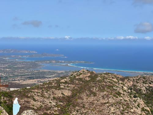 panoramic view of the coast and sea of San Teodoro