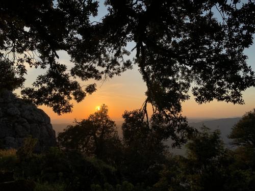 Escursione di trekking sul Monte Corrasi al tramonto