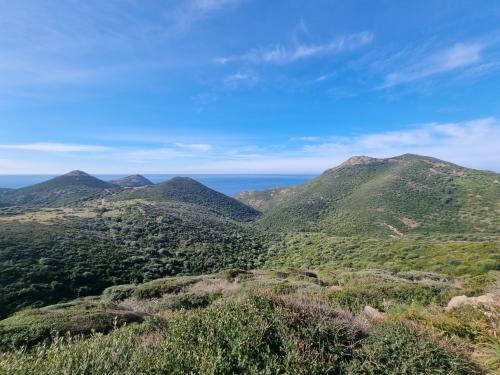 <p>Panoramaroute in Capo Marrargiu während des täglichen Trekkingausflugs</p><p><br></p>