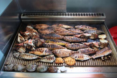 Grilled fish