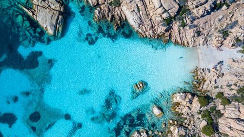 <p>Beach of Cala Coticcio in Caprera</p><p><br></p>