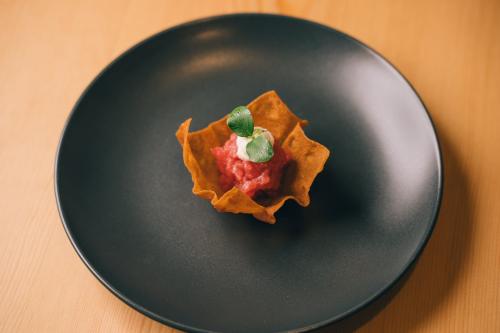 Piatto preparato durante laboratorio di pasta tradizionale sarda ad Olbia