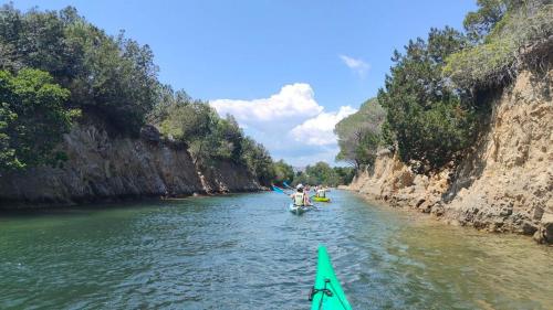 Kajaktour in der Oase Biderosa in Orosei