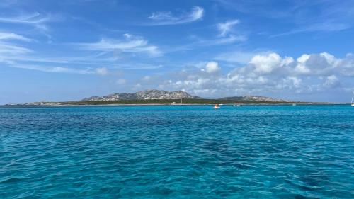 Blue-hued sea at the Fornelli Natural Pools