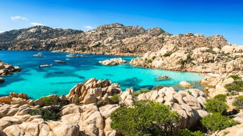 Inlets of La Maddalena Archipel