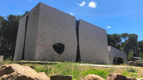 Spazio espositivo in mezzo alla natura