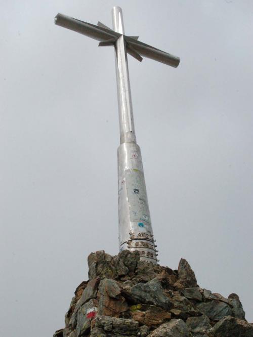 Cross of Punta La Marmora in Gennargentu