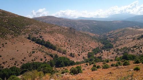 Panorama dalla montagna de Gennargentu