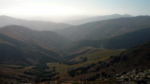 Blick von der Punta La Marmora auf den Berg Gennargentu