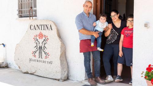 famiglia proprietaria della vigna