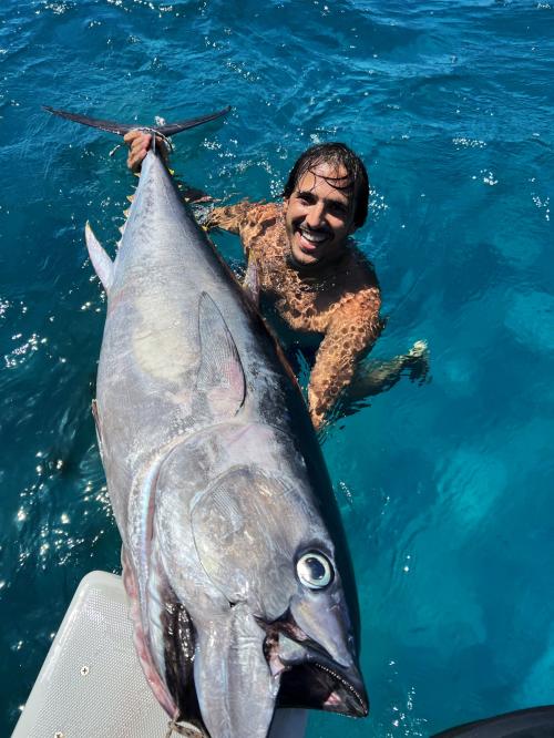 Pesce pescato durante escursione di pesca