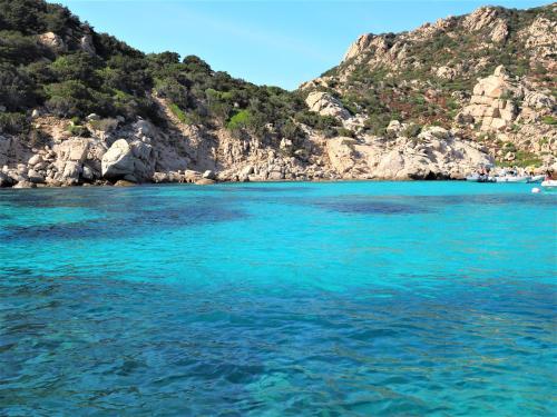 <p>Turquoise sea for snorkeling during a boat excursion in the La Maddalena Archipelago</p><p><br></p>