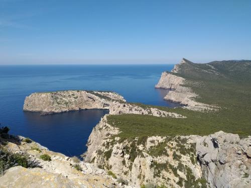 Territorio di Alghero durante trekking a Prigionette