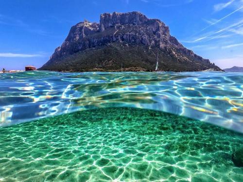 Tavolara Island on the coast of north-eastern Sardinia