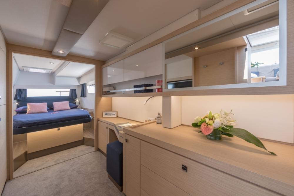 interiors extra luxury catamaran Fountaine Pajot 14 meters