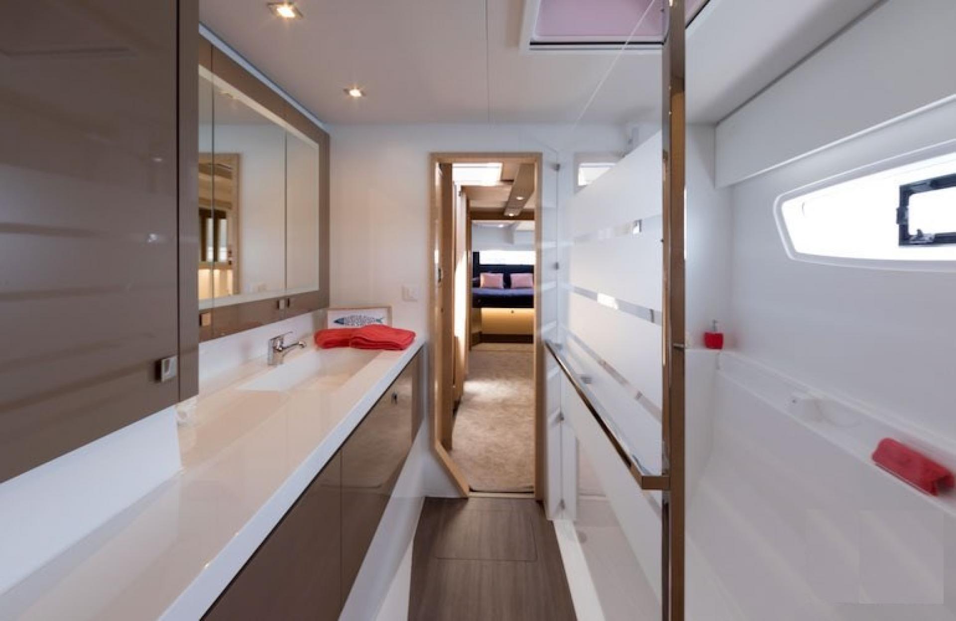 interiors extra luxury catamaran Fountaine Pajot 14 meters