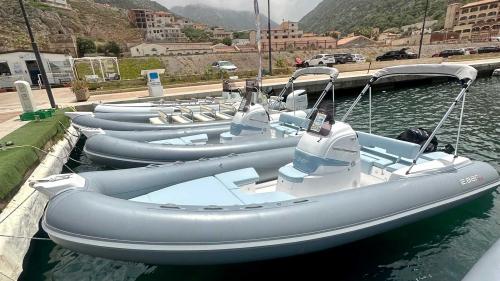 Inflatable boats for rent in Buggerru