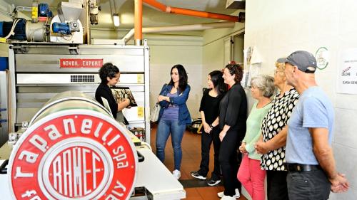 Guided tour of the Lotzorai oil mill